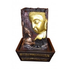 Buddha Face Tabletop Water Fountain