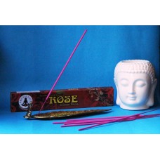 Rose (Gulab) Incense Sticks (Aromatherapy Grade Incenses)