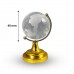 Crystal Globe With Golden Stand For Good Luck