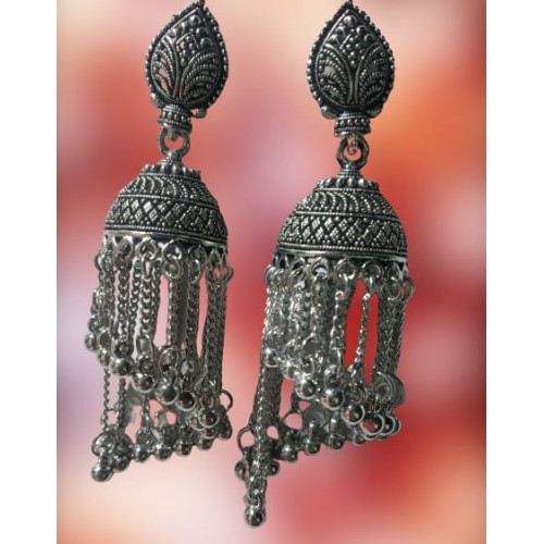Buy Black Earrings for Women by Naman Arts Online | Ajio.com-sonxechinhhang.vn